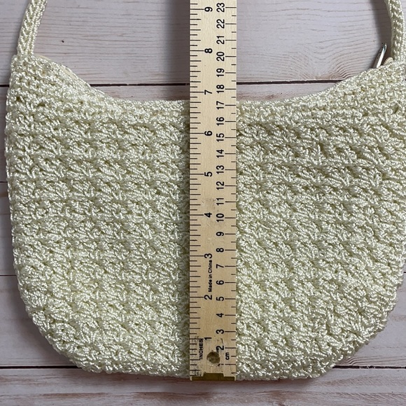 The Sak Sweet Little Crochet Bag with Silver Thread Inlay - Picture 7 of 8